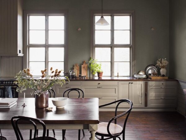 Boråstapeter tapeet Canvas Olive