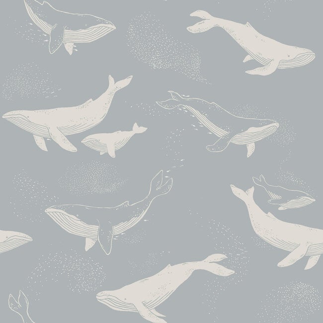 Boråstapeter tapeet Whales