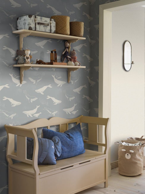 Boråstapeter tapeet Whales