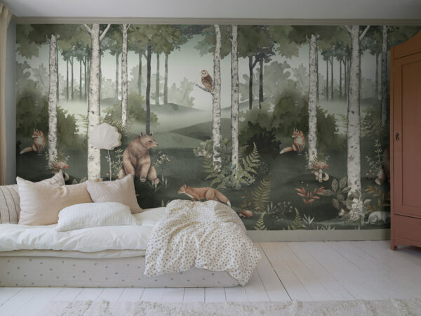 Boråstapeter tapeet Wild Forest Mural