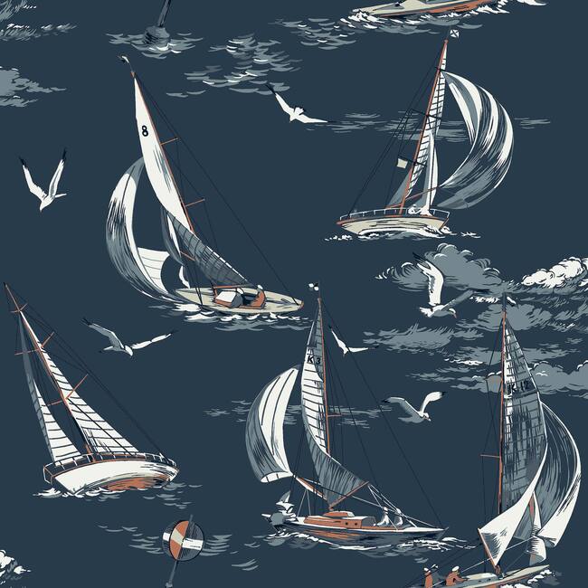 Boråstapeter tapeet Sailboats
