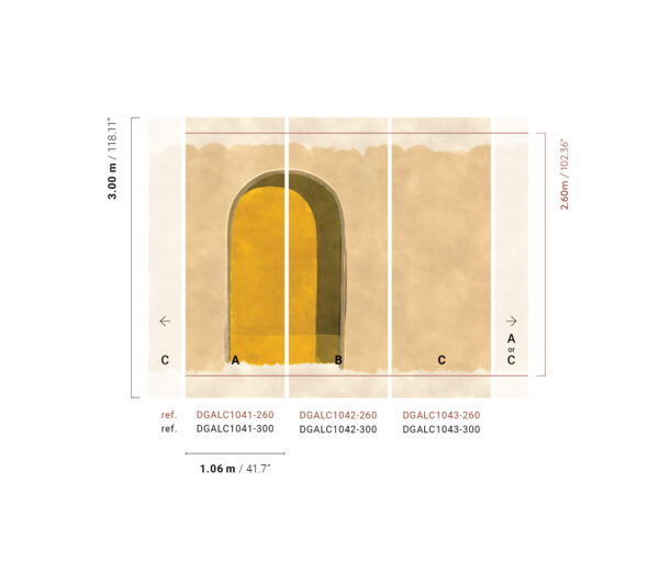Masureel tapeet Alcove Calendula (S10)