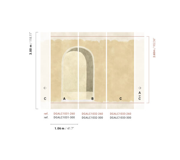 Masureel tapeet Alcove Oyster (S10)