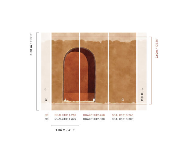 Masureel tapeet Alcove Sienna (S10)