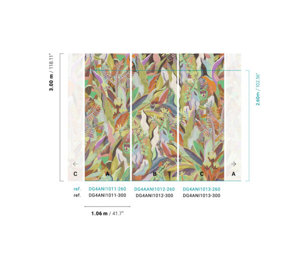 animalterra Masureel tapeet Animal Terra