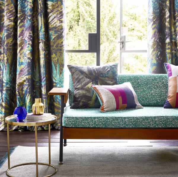 Harlequin kangas Celadon