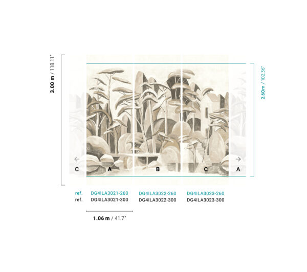 Masureel tapeet Cerreto Desert