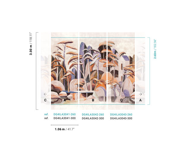 Masureel tapeet Cerreto Purple