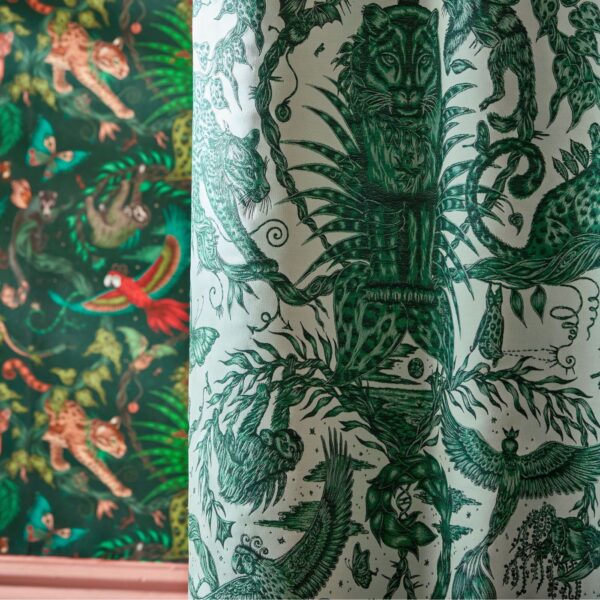 Clarke & Clarke kangas Bosque Dreams Jacquard