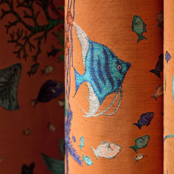 Clarke & Clarke kangas Seaforest Jacquard