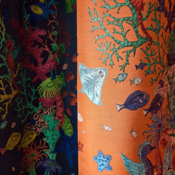 Clarke & Clarke kangas Seaforest Jacquard