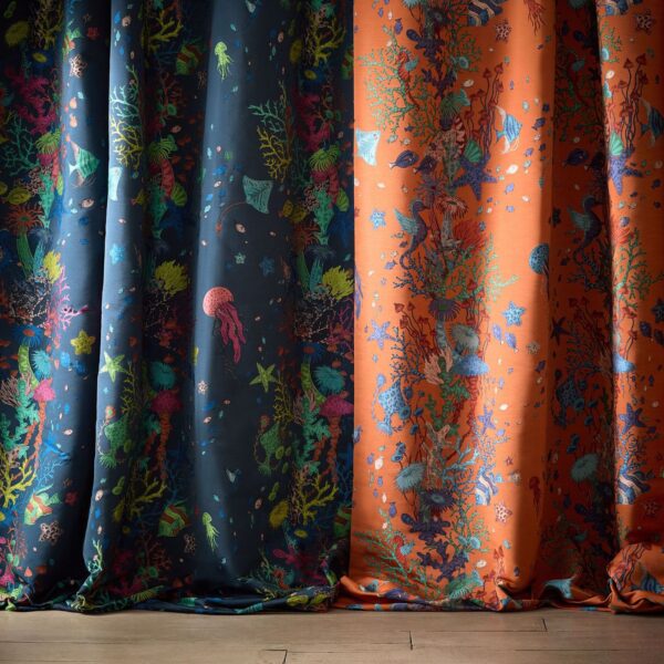 Clarke & Clarke kangas Seaforest Jacquard