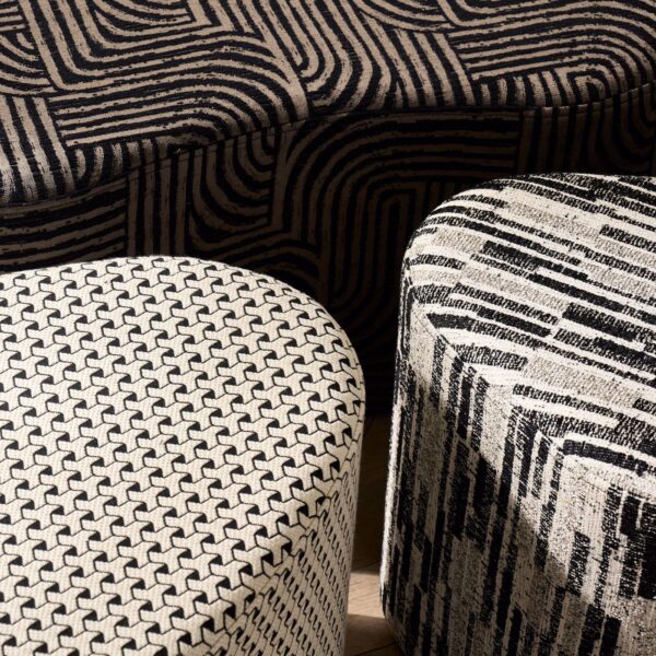 Clarke & Clarke kangas Juno Jacquard