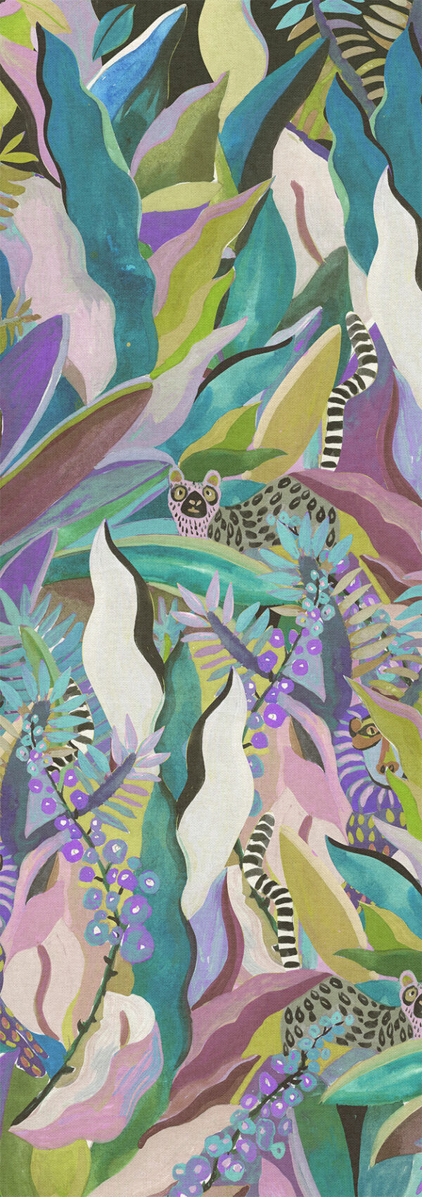 dg4ani1022-300 Masureel tapeet Animal Azur