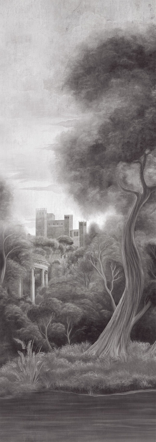 dg4par1011-300 Masureel tapeet Park Grafit