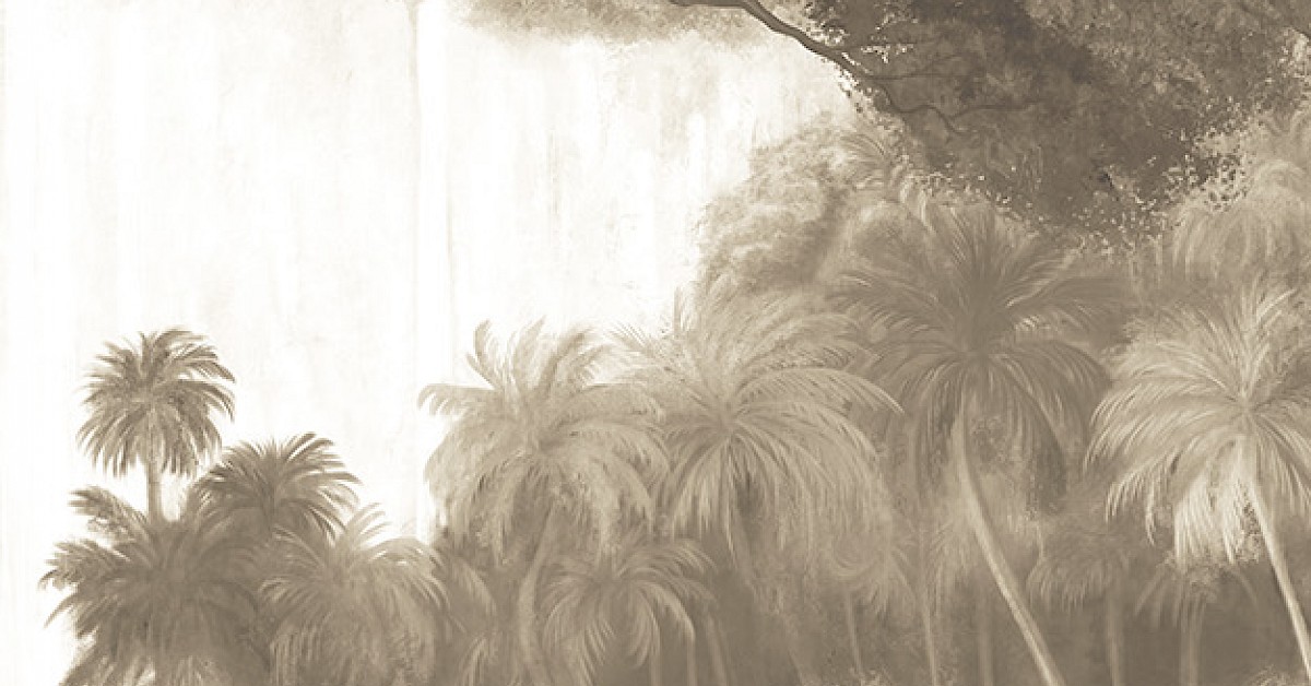 Masureel tapeet Toucan Sepia