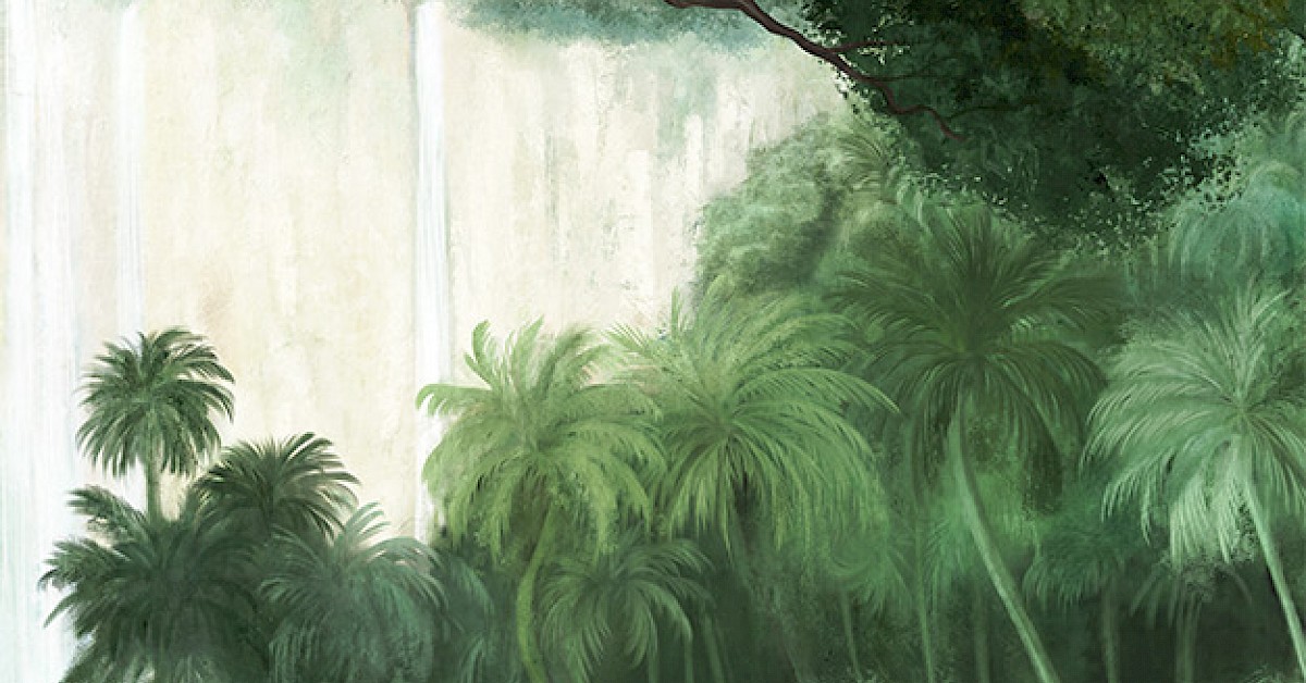 Masureel tapeet Toucan Azur