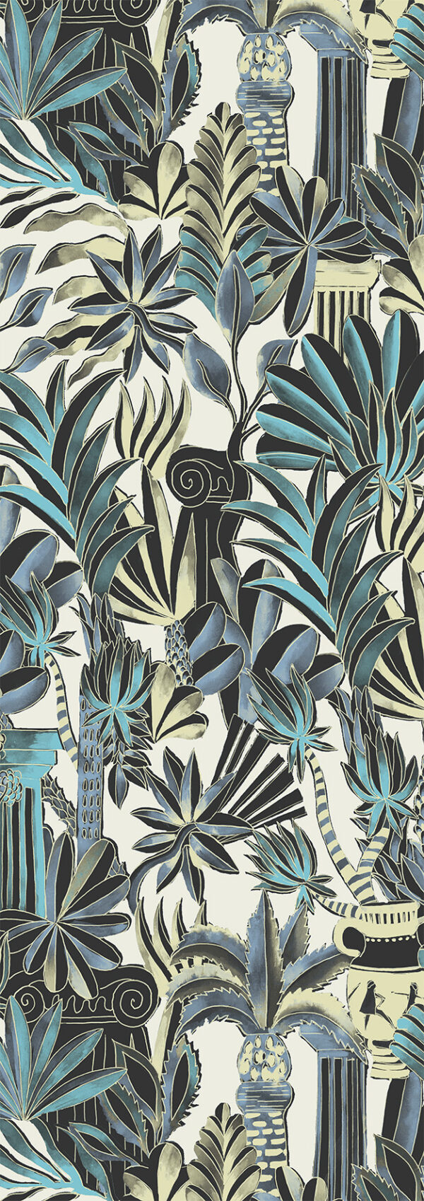 Masureel tapeet Tresor Lime