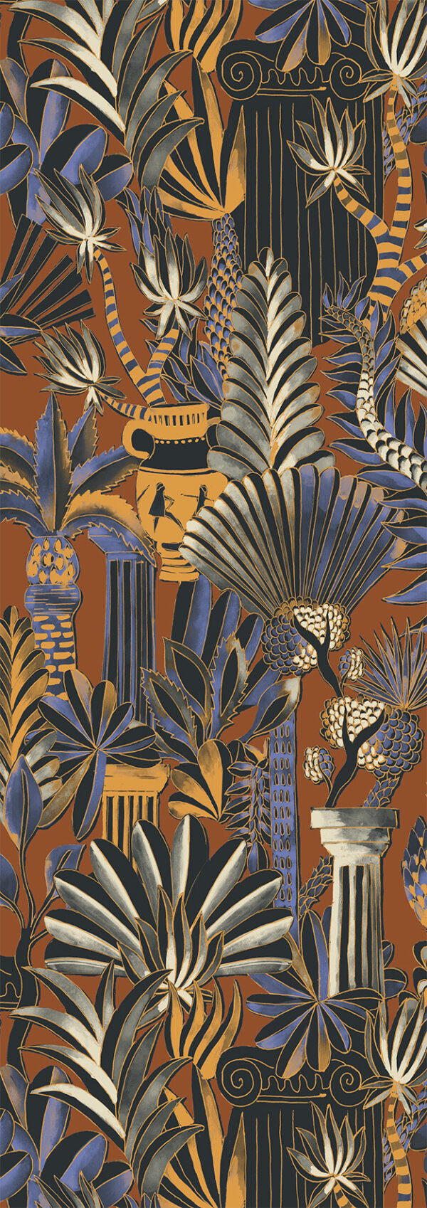 Masureel tapeet Tresor Cinnamon