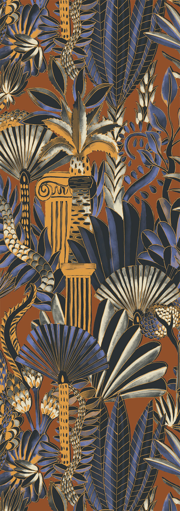 Masureel tapeet Tresor Cinnamon