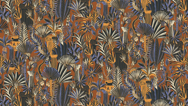 Masureel tapeet Tresor Cinnamon