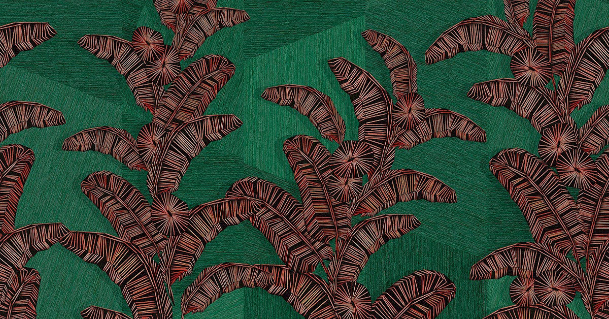 Masureel tapeet Yucatan Viridis