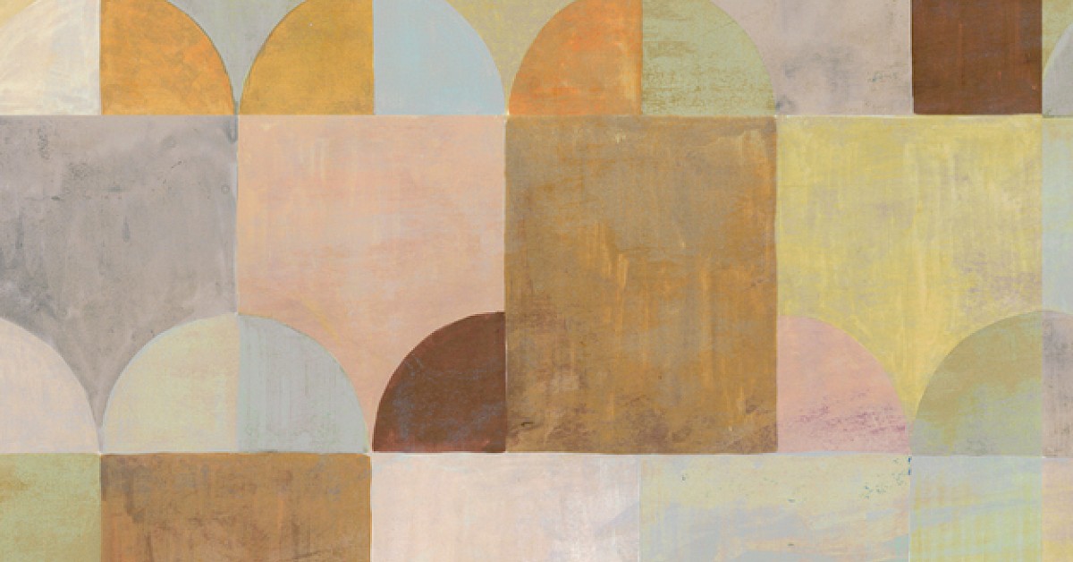 Masureel tapeet Arc Peach