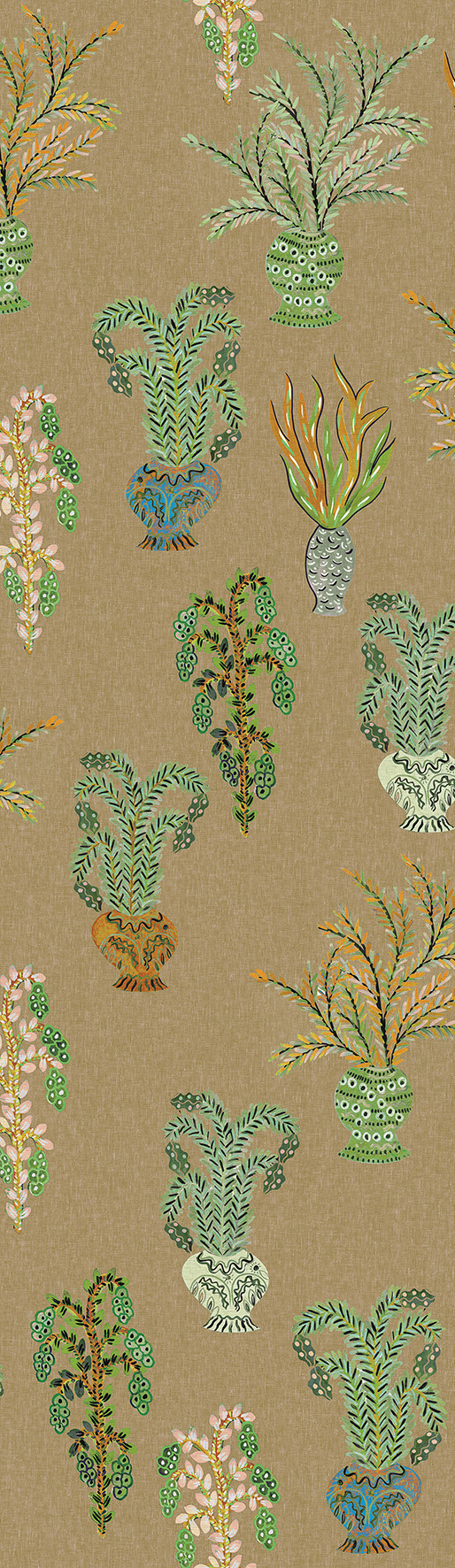 Masureel tapeet Bouquet  Fawn