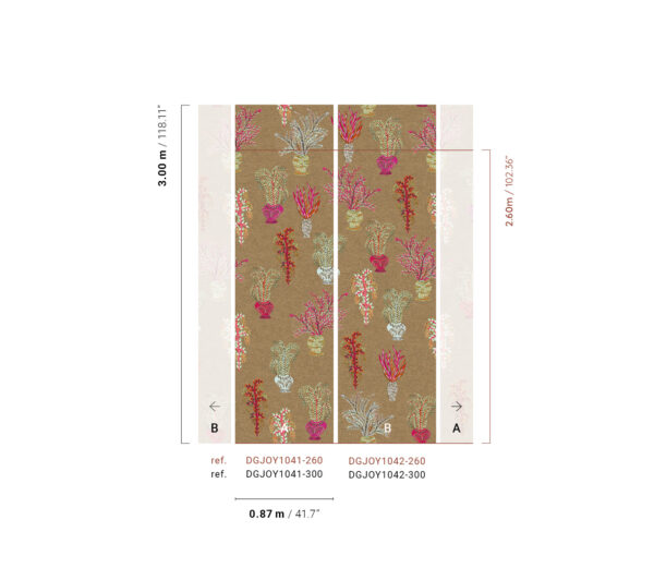 dgjoy104bouquetpunch-300 Masureel tapeet Bouquet Punch