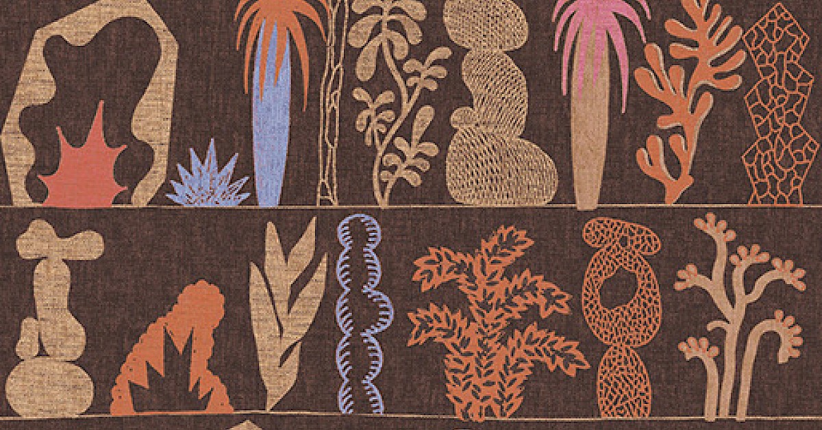 Masureel tapeet Gaudia Rouge