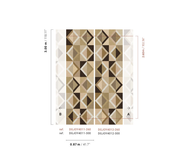 Masureel tapeet Lunca Ivory