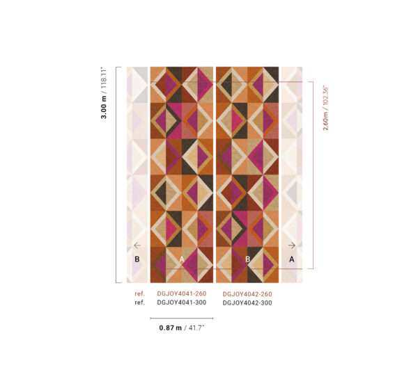 Masureel tapeet Lunca Punch