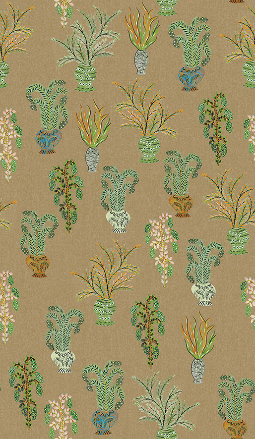 Masureel tapeet Bouquet  Fawn