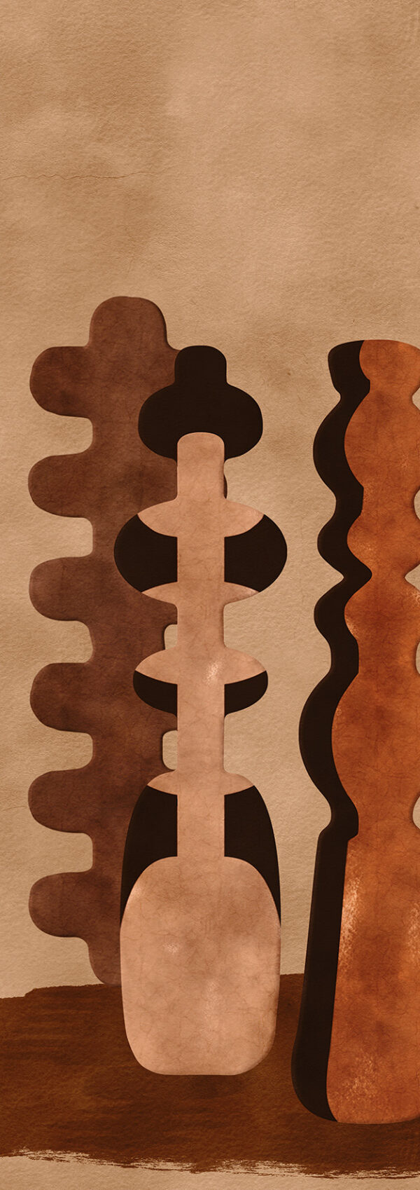 Masureel tapeet Potteries Sienna (S08)