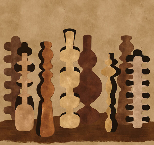 Masureel tapeet Potteries Sienna (S08)