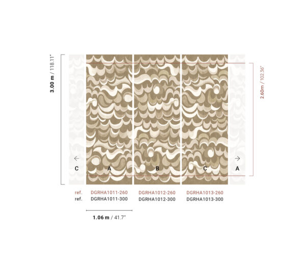 Masureel tapeet Cheviot Ivory