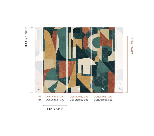 dgroc102palazziverde-300-1 Masureel tapeet Palazzi Verde