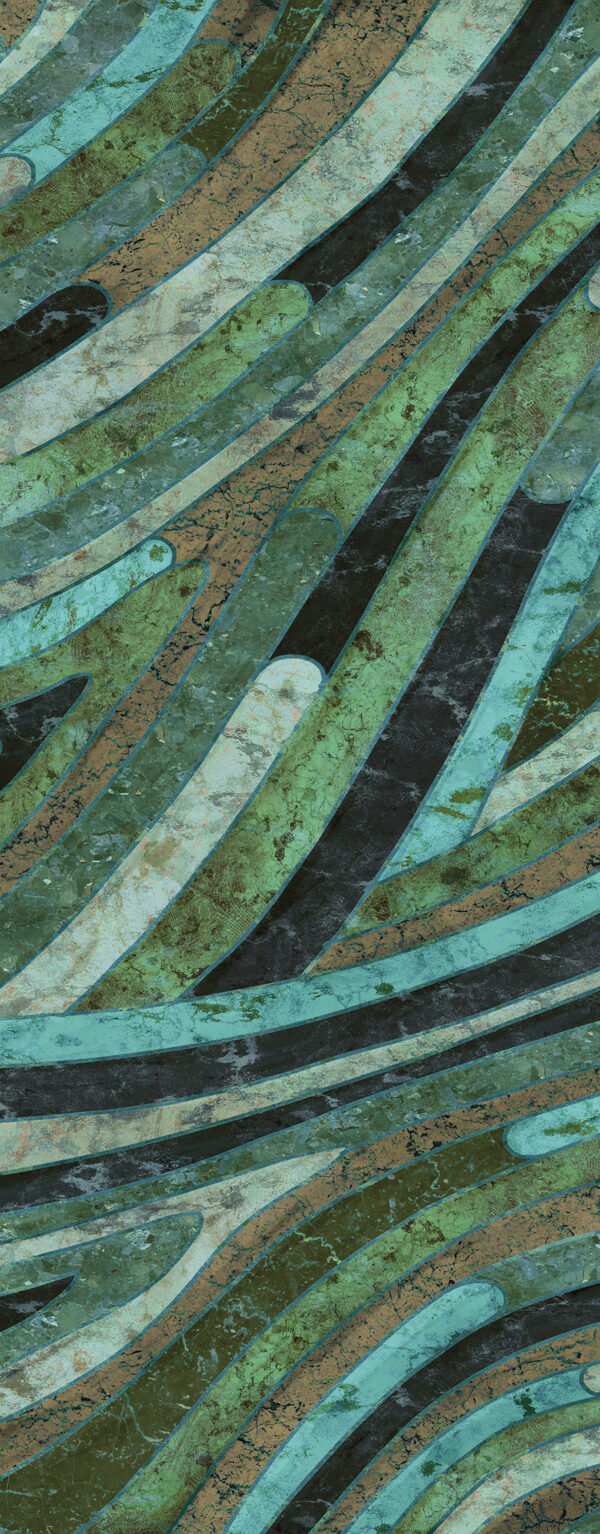 dgroc2021-300 Masureel tapeet Serpentine Verde