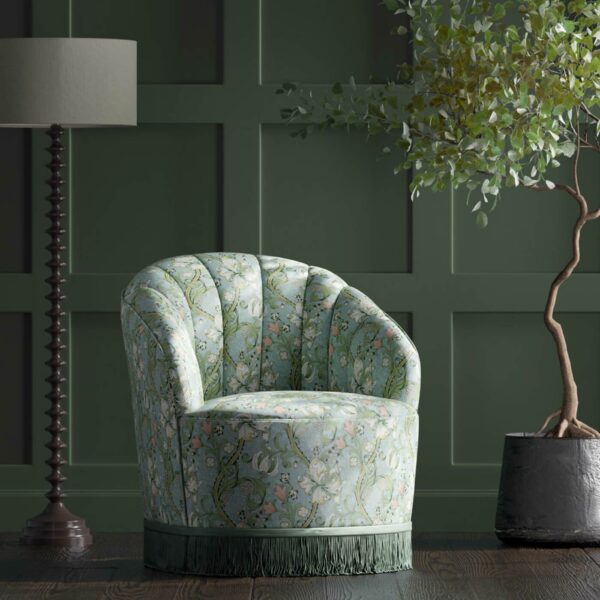 Clarke & Clarke kangas Golden Lily