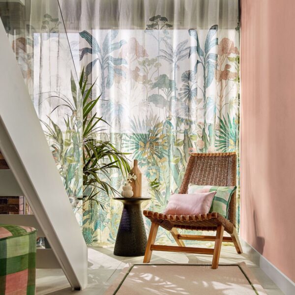 Harlequin kangas Floreana Sheer