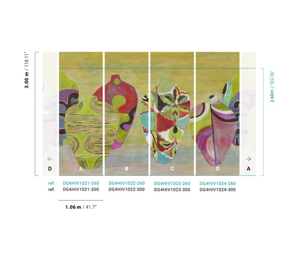 Masureel tapeet Hiva Tahiti