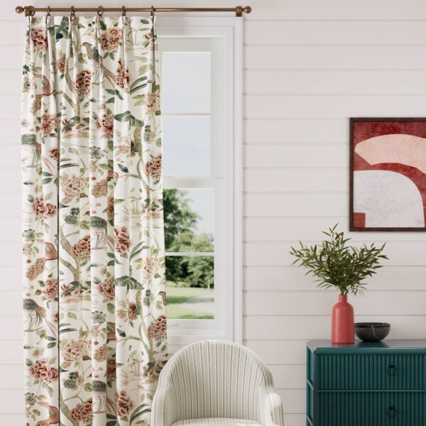 Sanderson kangas Indienne Peacock