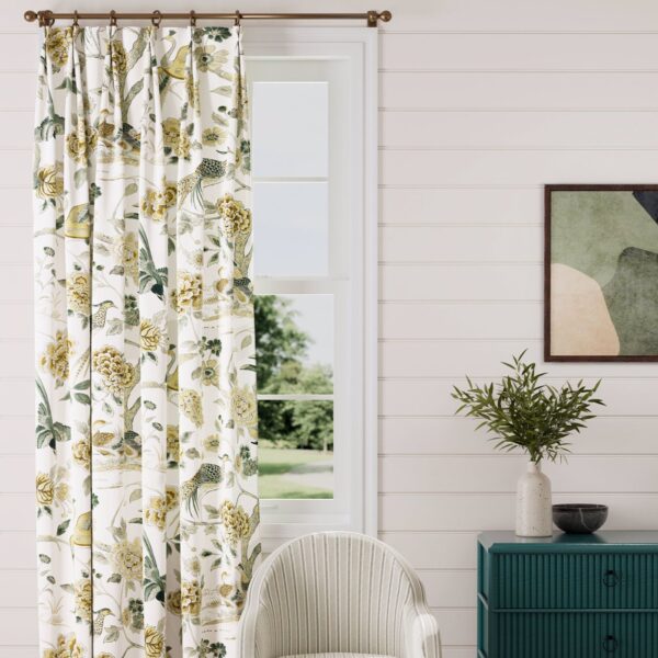 Sanderson kangas Indienne Peacock