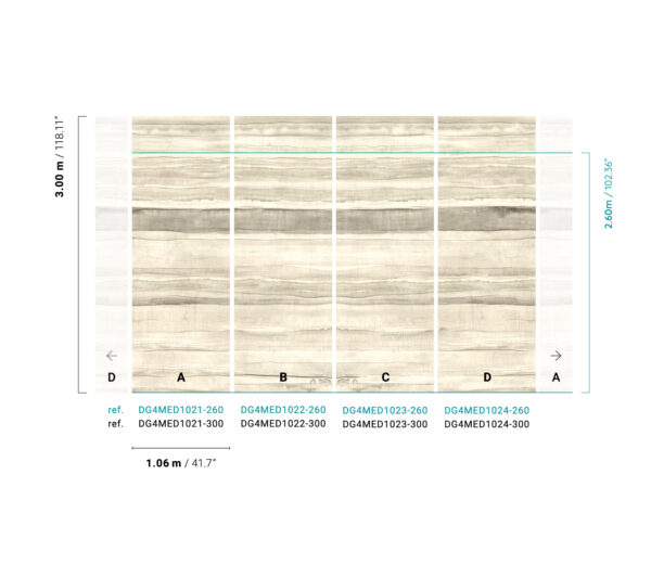 meditesilver Masureel tapeet Medite Silver