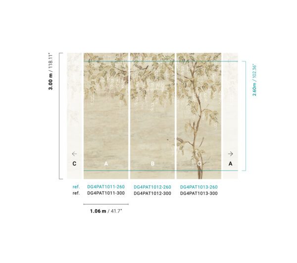 patiolinen Masureel tapeet Patio Linen