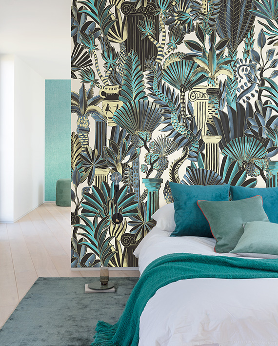 Masureel tapeet Tresor Lime