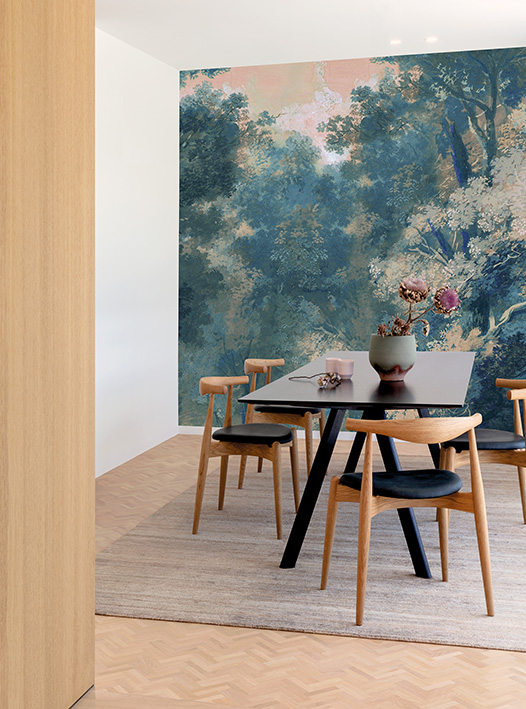 pictdg4woo101x Masureel tapeet Wood Blue