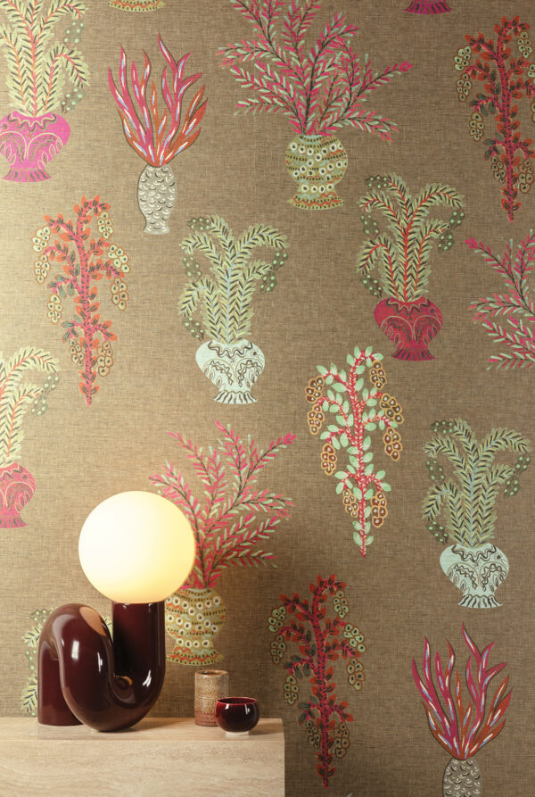 pictdgjoy1041-1042 Masureel tapeet Bouquet Punch