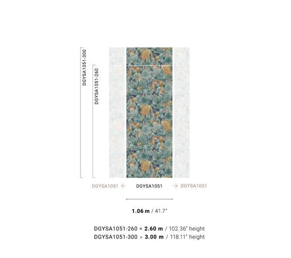 pomonateal Masureel tapeet Pomona Teal