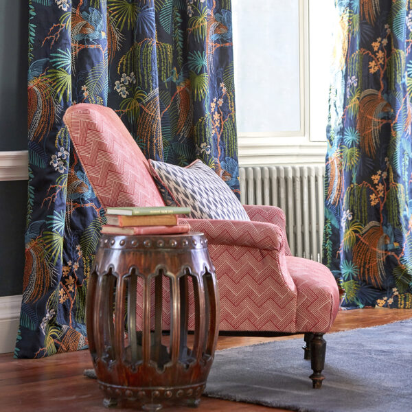 Sanderson kangas Rain Forest Embroidery
